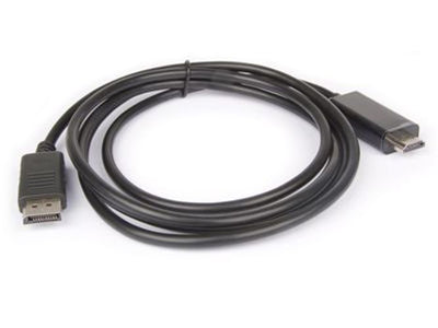 Hamlet XVCDP-HDM18 cavo e adattatore video 1,8 m DisplayPort HDMI tipo A (Standard) Nero [XVCDP-HDM18]