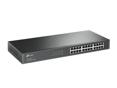 TP-Link TL-SG1024 switch di rete Non gestito L2 Gigabit Ethernet (10/100/1000) Nero [TL-SG1024]
