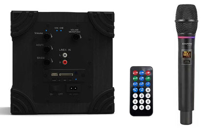 Empire Media HS.MINIQUBO altoparlante 2-vie Nero [HS.MINIQUBO]