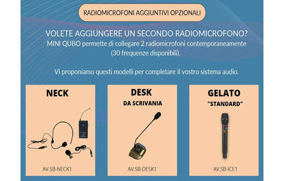 Empire Media HS.MINIQUBO altoparlante 2-vie Nero [HS.MINIQUBO]