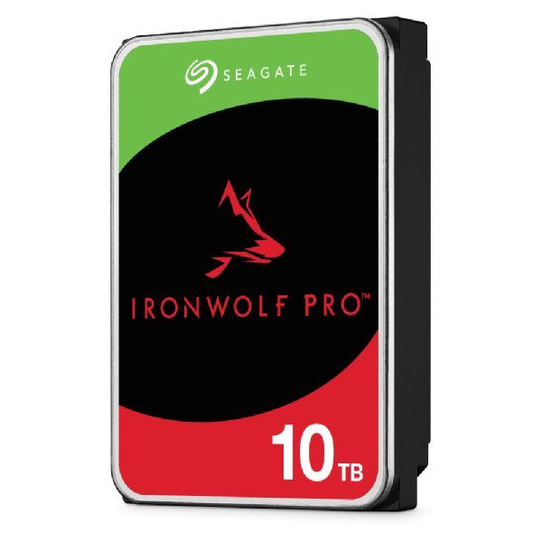 Seagate IronWolf Pro ST10000NT001 disco rigido interno 10 TB 7200 Giri/min 256 MB 3.5" Serial ATA III [ST10000NT001]
