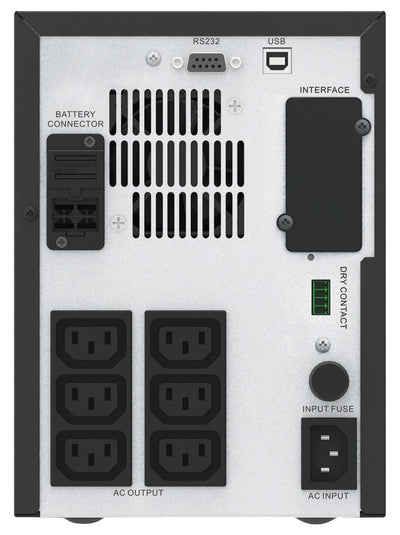 APC Easy UPS SMV gruppo di continuità (UPS) A linea interattiva 1,5 kVA 1050 W 6 presa(e) AC [SMV1500CAI]