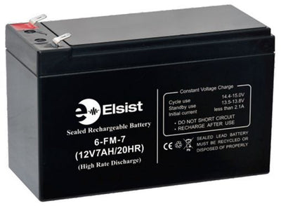 Elsist BT007R Acido piombo (VRLA) 12 V 7 Ah [EL-BT007R]