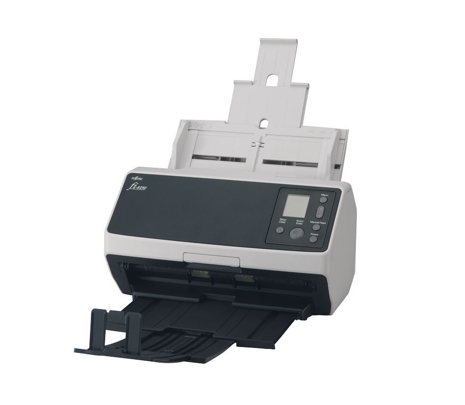 Ricoh fi-8190 ADF + scanner ad alimentazione manuale 600 x 600 DPI A4 Nero, Grigio [PA03810-B001]