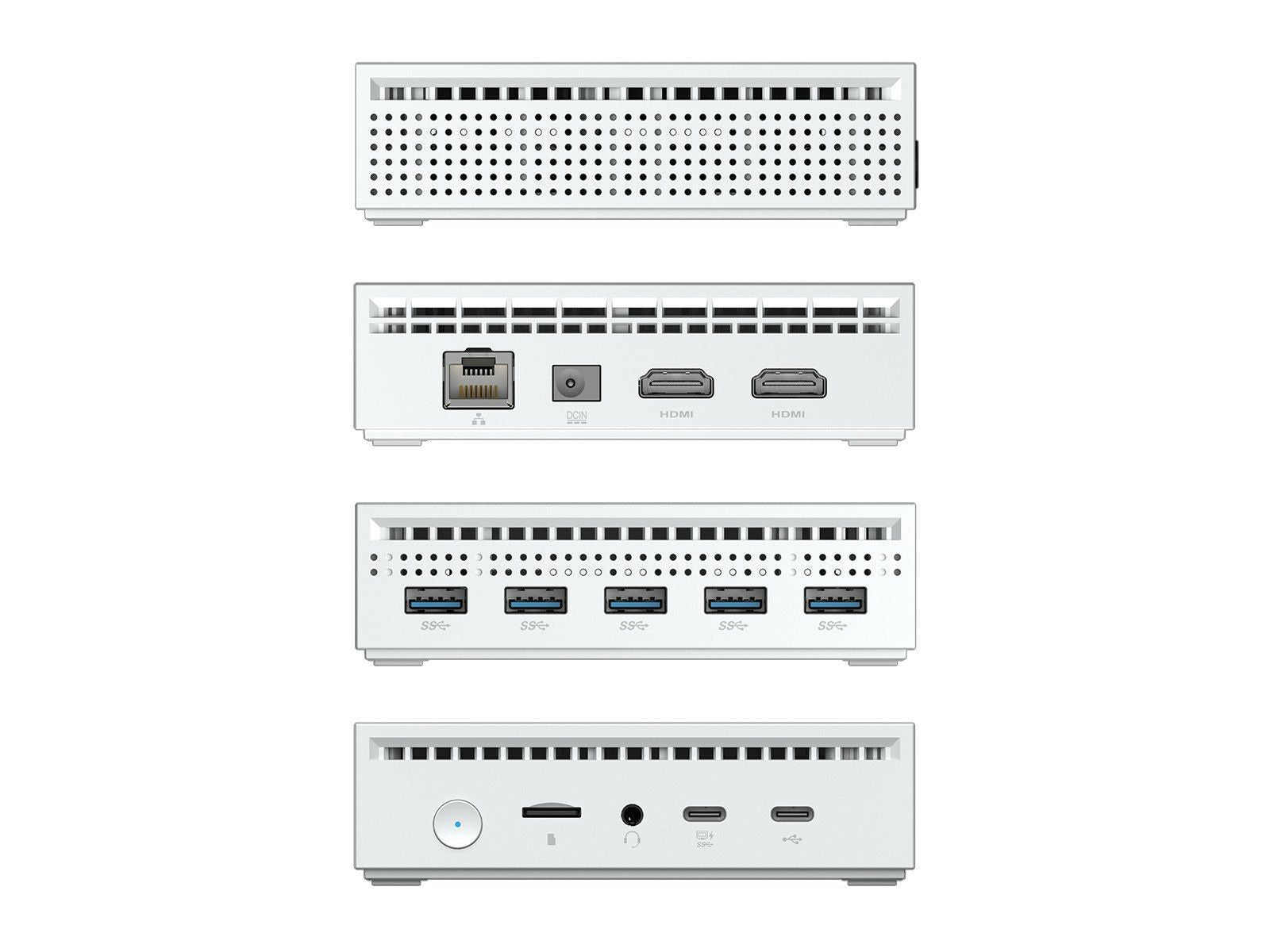 YASHI NUCKY-2 N100 8/256 WIN11PRO WHITE [NY290]