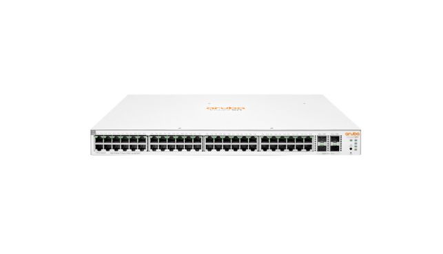 HPE Aruba Networking Aruba Instant On 1930 48G Class4 PoE 4SFP/SFP+ 370W Gestito L2+ Gigabit Ethernet (10/100/1000) Supporto Power over Ethernet (PoE) 1U Bianco [JL686B#ABB]
