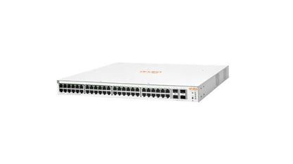 HPE Aruba Networking Aruba Instant On 1930 48G Class4 PoE 4SFP/SFP+ 370W Gestito L2+ Gigabit Ethernet (10/100/1000) Supporto Power over Ethernet (PoE) 1U Bianco [JL686B#ABB]