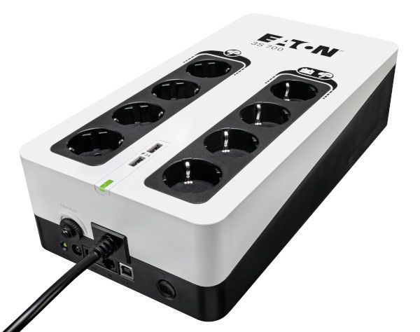 Eaton 3S700D gruppo di continuità (UPS) Standby (Offline) 0,7 kVA 420 W 8 presa(e) AC [3S700D]