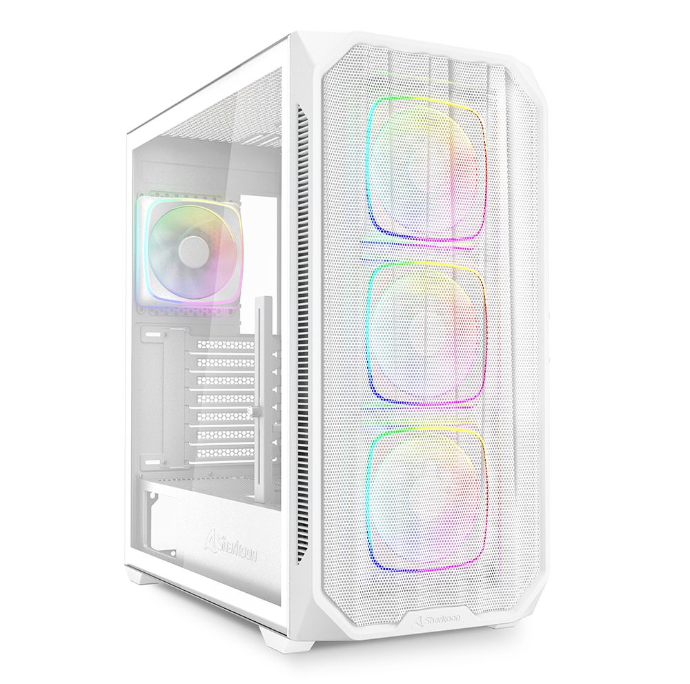 Sharkoon AK5M RGB Midi Tower Bianco [AK5MRGBWHITE]