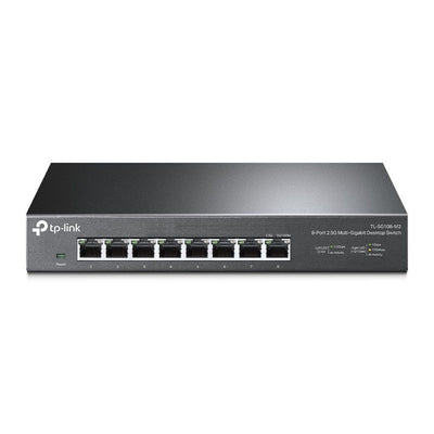 TP-Link TL-SG108-M2 switch di rete Non gestito 2.5G Ethernet (100/1000/2500) Nero [TL-SG108-M2]