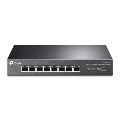 TP-Link TL-SG108-M2 switch di rete Non gestito 2.5G Ethernet (100/1000/2500) Nero [TL-SG108-M2]