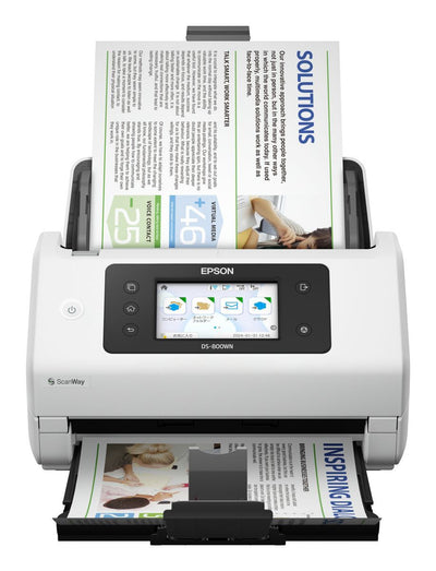 Epson WorkForce DS-800WN Scanner a foglio 600 x 600 DPI A4 Bianco [B11B275401]