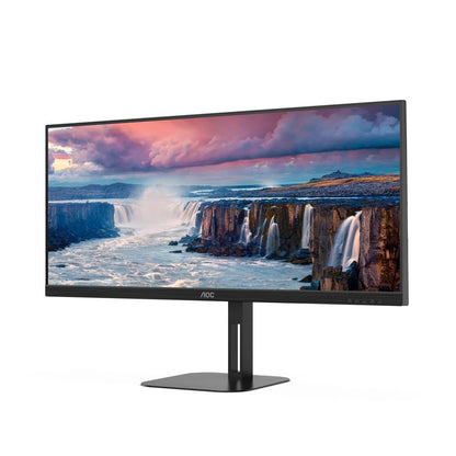 AOC V5 U34V5C/BK Monitor PC 86,4 cm (34") 3440 x 1440 Pixel UltraWide Quad HD LCD Nero [U34V5C/BK]