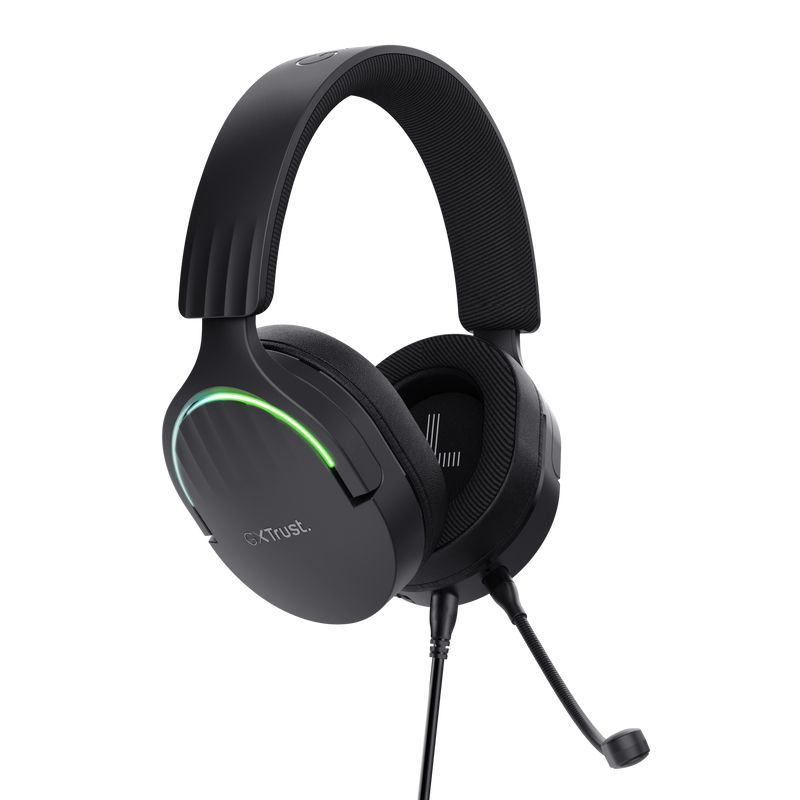 Trust GXT 490 FAYZO Auricolare Cablato A Padiglione Gaming USB tipo A Nero [24900]