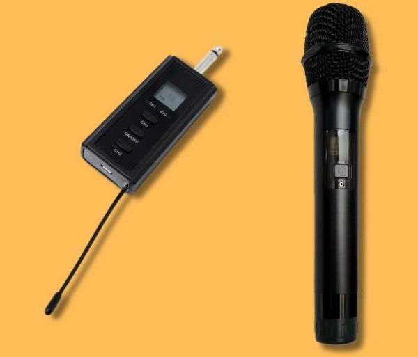 Kit radiomicrofono ICE con ricevitore 2 canali [TY.JI150]