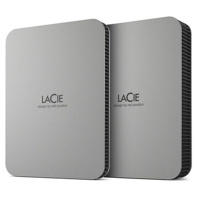 LaCie Mobile Drive (2022) disco rigido esterno 1 TB 2.5" USB tipo-C 3.2 Gen 1 (3.1 Gen 1) Argento [STLP1000400]