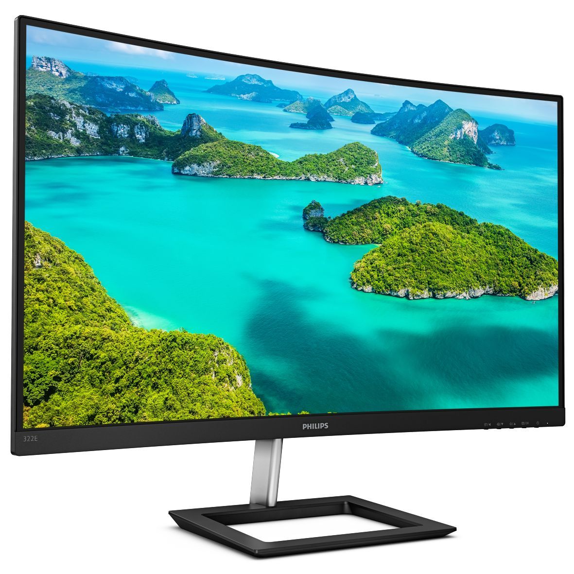 Philips E Line 322E1C/00 LED display 80 cm (31.5") 1920 x 1080 Pixel Full HD LCD Nero [322E1C/00]
