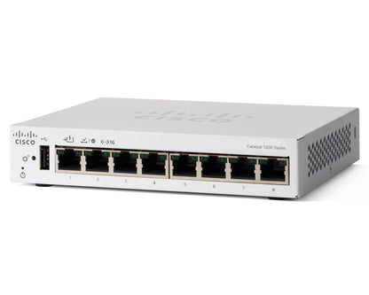 Cisco C1200-8T-D switch di rete Gestito L2/L3 Gigabit Ethernet (10/100/1000) Bianco [C1200-8T-D]