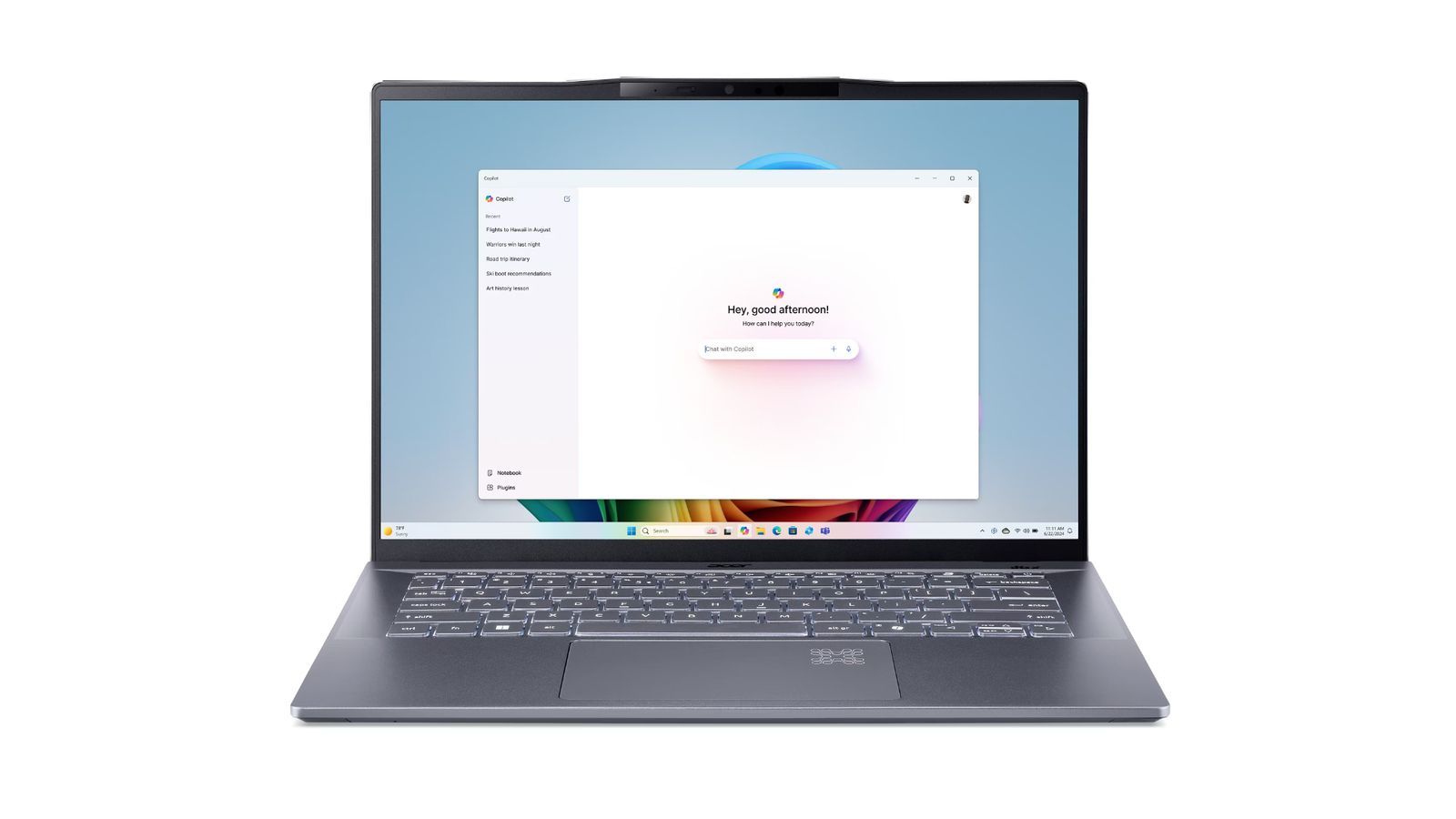 Acer Swift 14 AI SF14-11-X9TF Qualcomm Snapdragon 36,8 cm (14.5") WQXGA 16 GB 1 TB SSD Wi-Fi 7 (802.11be) Windows 11 Home Argento [NX.KZXET.002]