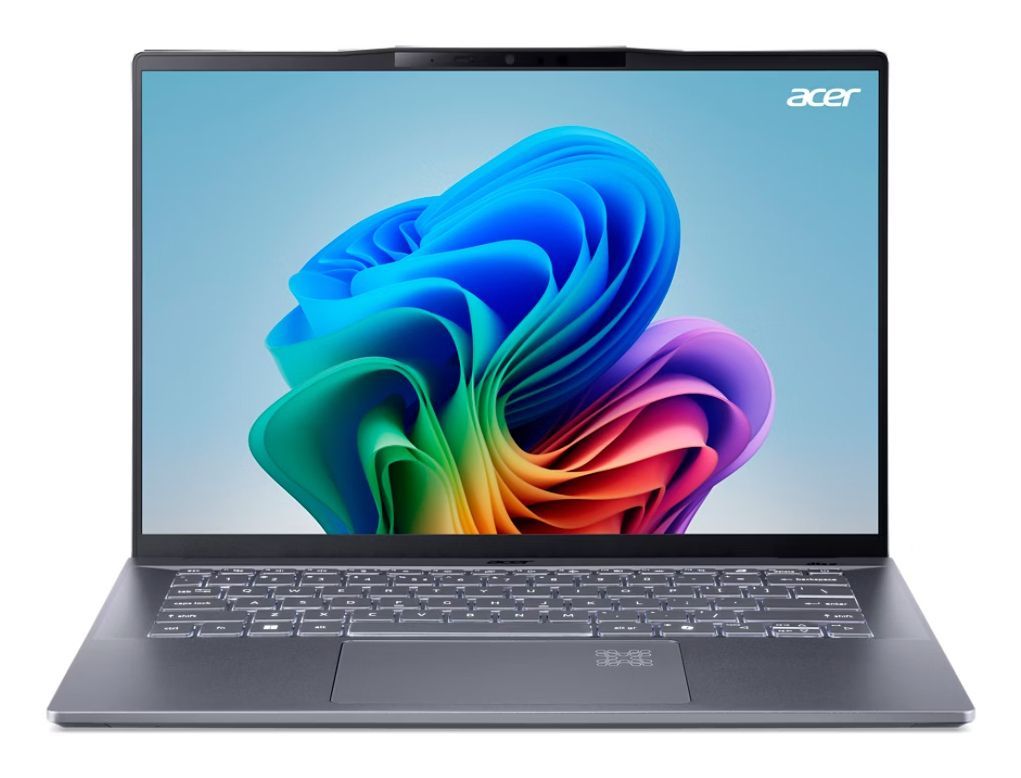 Acer Swift 14 AI SF14-11-X9TF Qualcomm Snapdragon 36,8 cm (14.5") WQXGA 16 GB 1 TB SSD Wi-Fi 7 (802.11be) Windows 11 Home Argento [NX.KZXET.002]