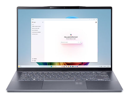 Acer Swift 14 AI SF14-11-X9TF Qualcomm Snapdragon 36,8 cm (14.5") WQXGA 16 GB 1 TB SSD Wi-Fi 7 (802.11be) Windows 11 Home Argento [NX.KZXET.002]