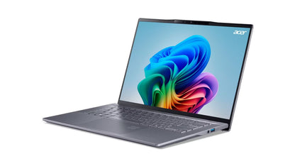 Acer Swift 14 AI SF14-11-X9TF Qualcomm Snapdragon 36,8 cm (14.5") WQXGA 16 GB 1 TB SSD Wi-Fi 7 (802.11be) Windows 11 Home Argento [NX.KZXET.002]