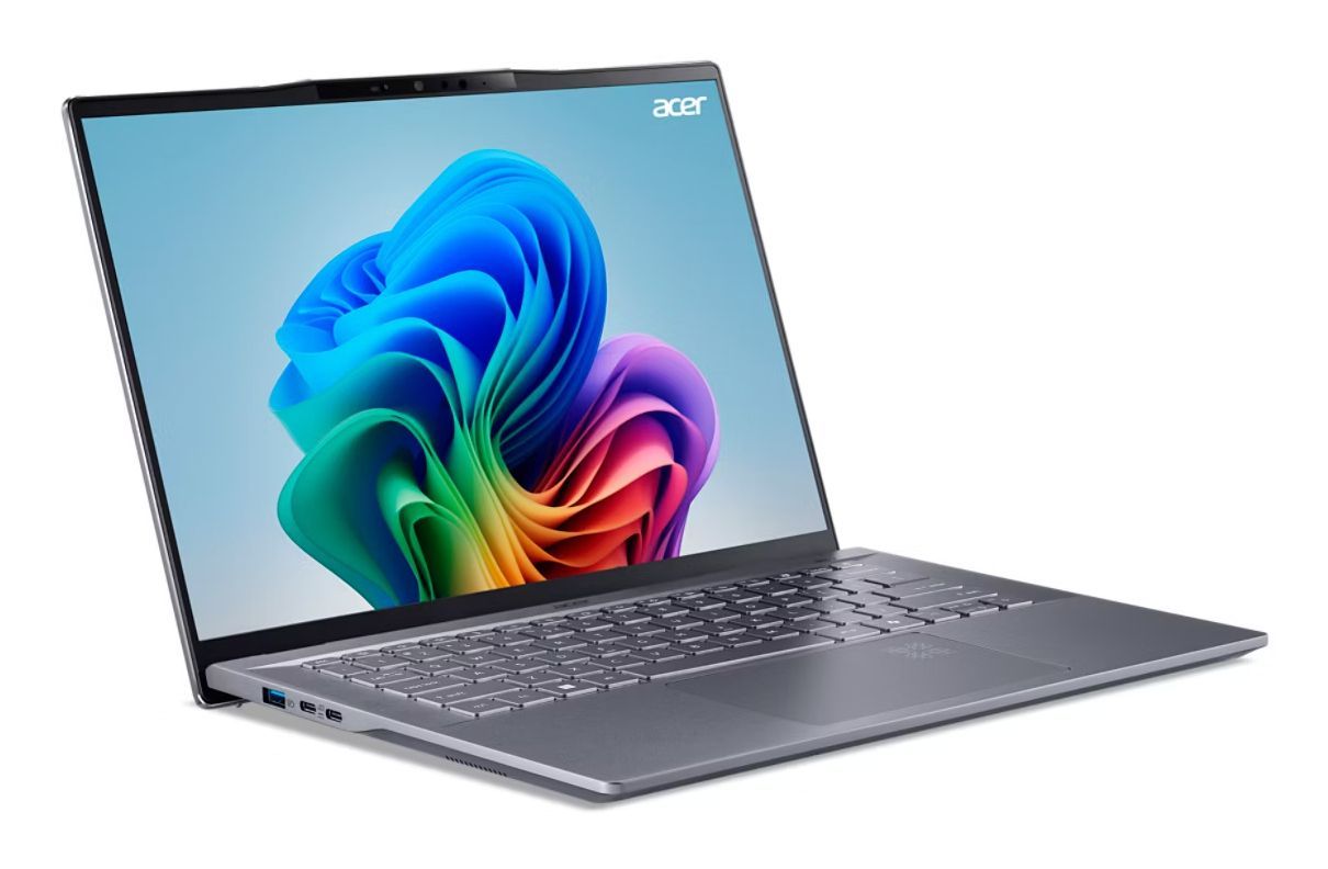 Acer Swift 14 AI SF14-11-X9TF Qualcomm Snapdragon 36,8 cm (14.5") WQXGA 16 GB 1 TB SSD Wi-Fi 7 (802.11be) Windows 11 Home Argento [NX.KZXET.002]