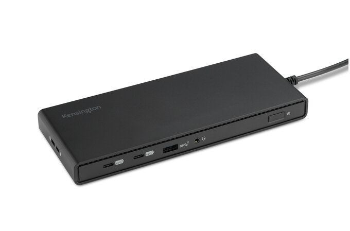 Kensington Docking station SD4842P EQ, con USB-C 10 Gb/s, tripla uscita video, senza driver e 100 W PD [K32810EU]