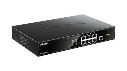 D-Link DGS-1010MP switch di rete Non gestito Gigabit Ethernet (10/100/1000) Supporto Power over Ethernet (PoE) 1U Nero [DGS-1010MP]