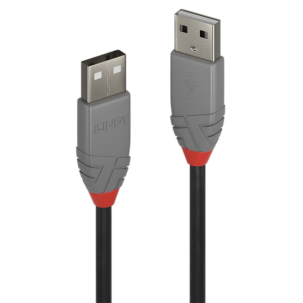 Lindy 36693 cavo USB USB 2.0 2 m USB A 0,48 Gbit/s Nero, Verde, Rosso [LINDY36693]