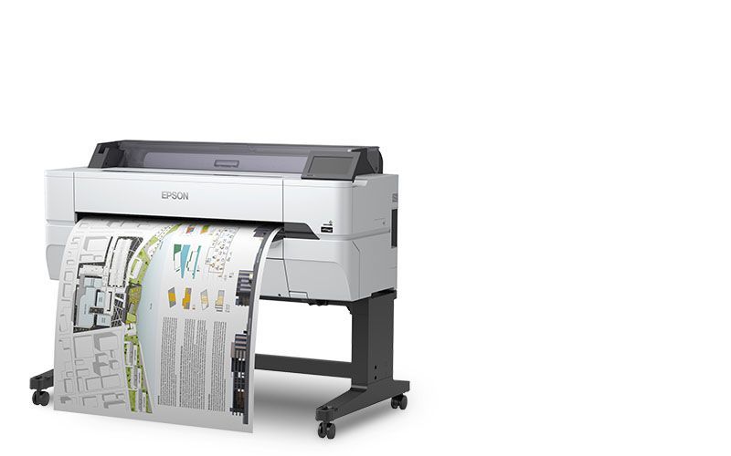 Epson SureColor SC-T5405 - wireless printer (with stand) [C11CJ56301A0]