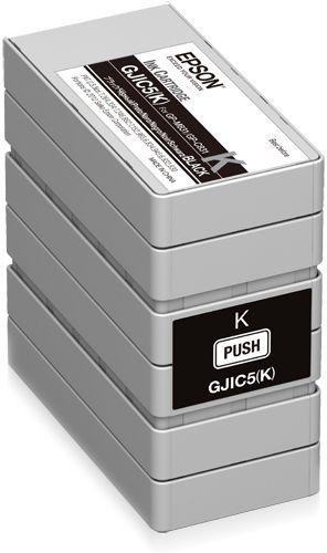 Epson GJIC5(K): Ink cartridge for ColorWorks C831 and GP-M831 (Black) [C13S020563]