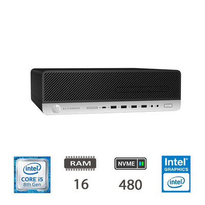 HP 800 G5 SFF I5-8500/16/NVME480/W11P/2Y [006726PCR-EU]