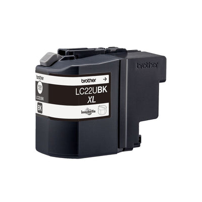 Brother LC22UBK cartuccia d'inchiostro 1 pz Originale Resa elevata (XL) Nero [LC22UBK]