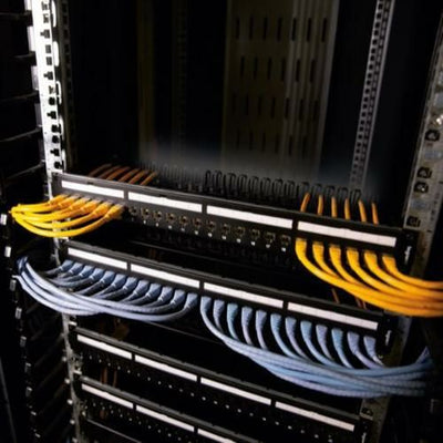 PANNELLO LCS VUOTO PER 24 CONNETTORI -RJ45 per Cat.5E,6,6A [LG-632850]