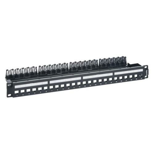 PANNELLO LCS VUOTO PER 24 CONNETTORI -RJ45 per Cat.5E,6,6A [LG-632850]