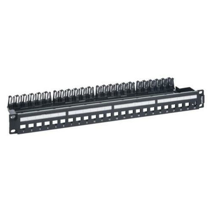PANNELLO LCS VUOTO PER 24 CONNETTORI -RJ45 per Cat.5E,6,6A [LG-632850]
