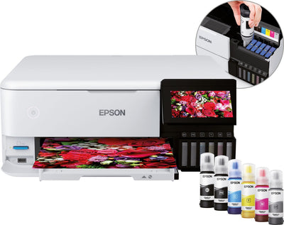 Epson EcoTank ET-8500 stampante fotografica multifunzione a serbatoio [C11CJ20401]