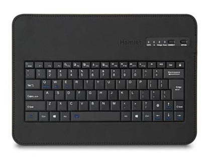 Hamlet Universal Cover 101 KBT2 custodia universale con tastiera bluetooth removibile per tablet da 19,1'' [XPADCV101KBT2]