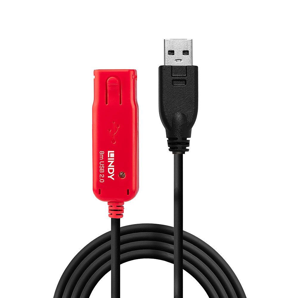 Lindy 42780 cavo USB USB 2.0 8 m USB A Nero [LINDY42780]