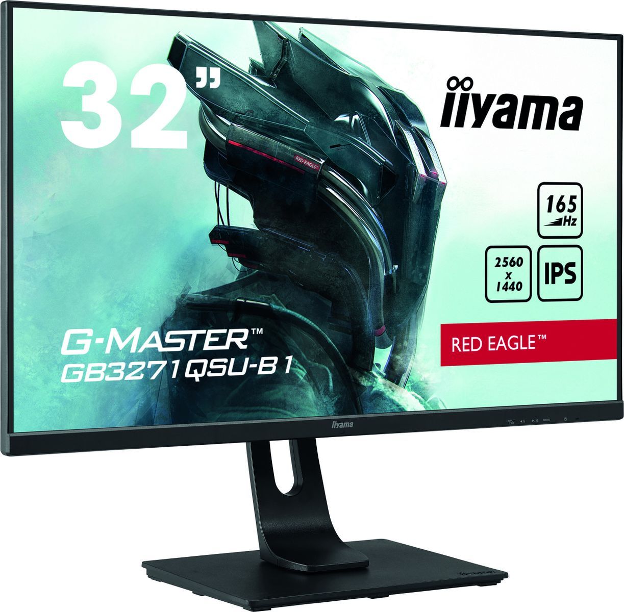 iiyama G-MASTER GB3271QSU-B1 Monitor PC 80 cm (31.5") 2560 x 1440 Pixel Wide Quad HD LED Nero [GB3271QSU-B1]