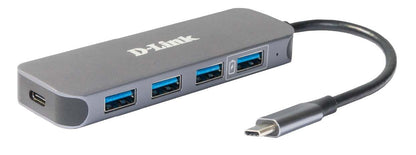 D-Link DUB-2340 hub di interfaccia USB tipo-C 5000 Mbit/s Grigio [DUB-2340] - ITPartners