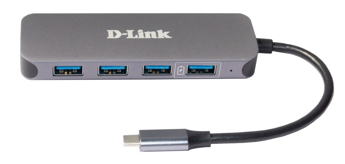 D-Link DUB-2340 hub di interfaccia USB tipo-C 5000 Mbit/s Grigio [DUB-2340] - ITPartners