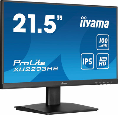 iiyama ProLite XU2293HS-B6 Monitor PC 54,6 cm (21.5") 1920 x 1080 Pixel Full HD LED Nero [XU2293HS-B6]