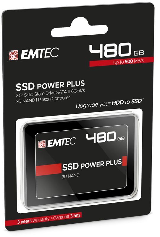Emtec X150 Power Plus 480 GB 2.5" Serial ATA III [ECSSD480GX150]