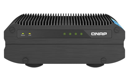 QNAP TS-I410X NAS Tower Collegamento ethernet LAN Nero x6425E [TS-I410X-8G]