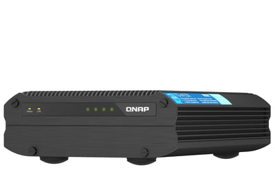 QNAP TS-I410X NAS Tower Collegamento ethernet LAN Nero x6425E [TS-I410X-8G]
