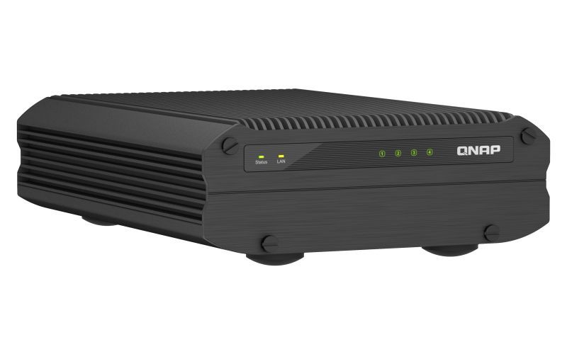 QNAP TS-I410X NAS Tower Collegamento ethernet LAN Nero x6425E [TS-I410X-8G]