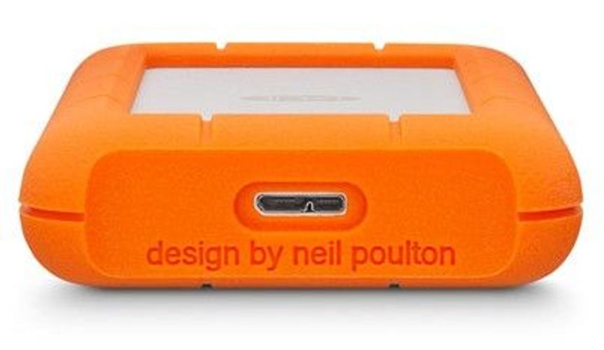 LaCie Rugged Mini disco rigido esterno 4 TB Arancione [LAC9000633]