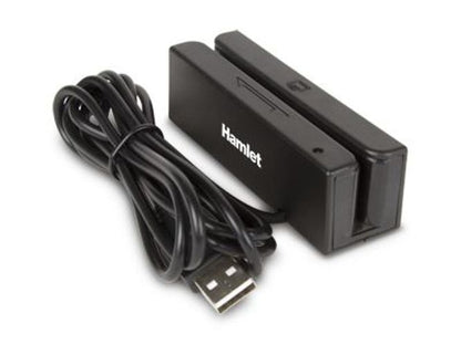 Hamlet HURMAG3 lettore di carte magnetiche Nero USB [HURMAG3]